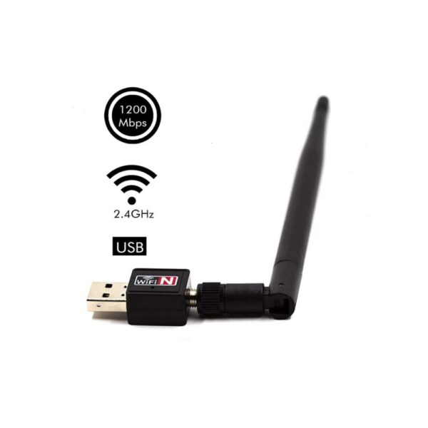 Adaptador com Antena Wifi 1200mbps