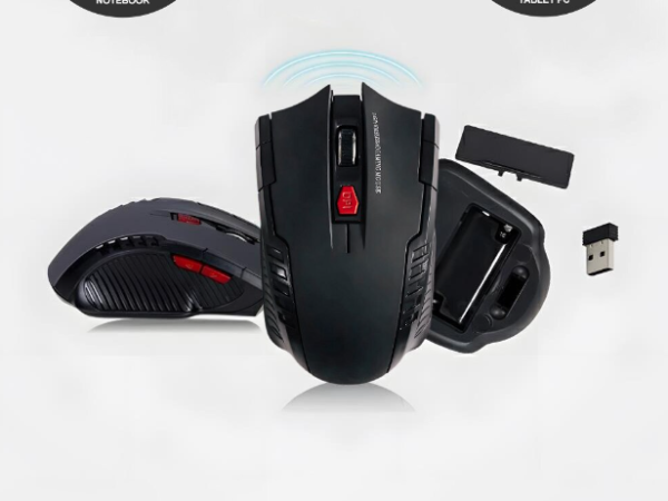 Mouse Óptico Sem Fio Portátil - Image 2